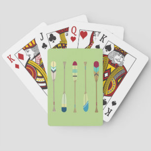 Antike Ruder Spielkarten