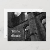 Antike Ruinen auf neue Adresse Ankündigungspostkarte (Vorne/Hinten)