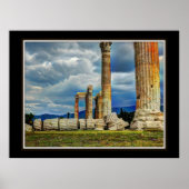 Antike Ruinen in Athen - Griechenland Poster (Vorne)