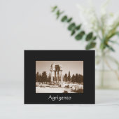 Antike Ruinen Postkarte (Stehend Vorderseite)