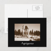 Antike Ruinen Postkarte (Vorne/Hinten)