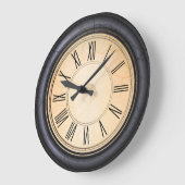 Antike runde Wanduhr (Winkel)