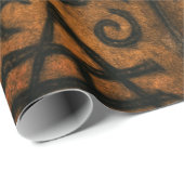 Antike Runen und mystische Symbole Geschenkpapier (Rolleneckpunkt)