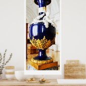 Antike russische Vase Poster (Küche)