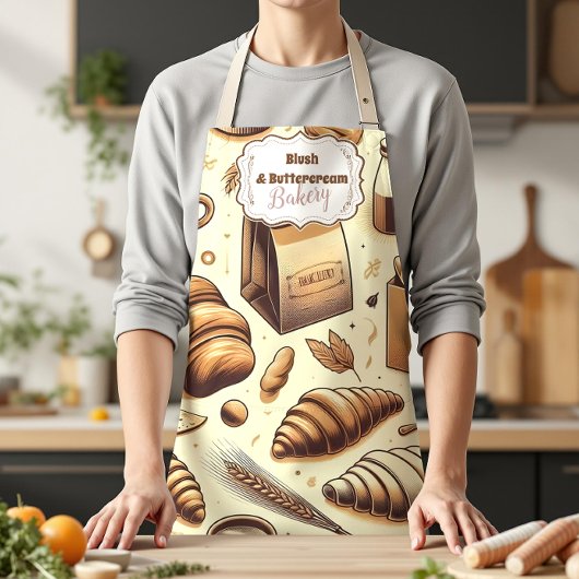 Antike rustikale Bäckerei Schürze