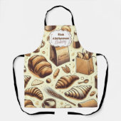 Antike rustikale Bäckerei Schürze (Vorderseite)