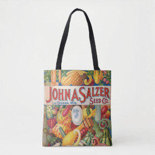Antike Salzer-Samenkatalog Gemüse Tasche