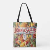 Antike Salzer-Samenkatalog Gemüse Tasche (Rückseite)