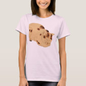 Antike Schlafkatze Japanischer Holzblock Ukiyo-e T-Shirt (Vorderseite)