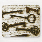 Antike Schlüssel Mousepad (Vorne)
