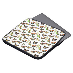 Antike Schmetterlinge Laptopschutzhülle