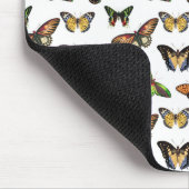 Antike Schmetterlinge Mousepad (Ecke)