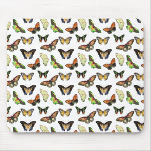 Antike Schmetterlinge Mousepad