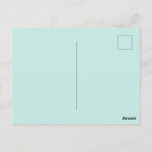 Antike Schmetterlinge Postkarte (Rückseite)