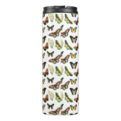Antike Schmetterlinge Thermosbecher (Rückseite)