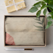 Antike Schmetterlings-Mohn-Blumen-Möbel-Decoupage Seidenpapier (Geschenk)