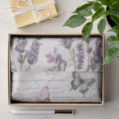 Antike Schmetterlingsephemera Seidenpapier (Geschenk)