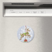 Antike Schneekugel Magnet (In Situ (Geschirrspüler))