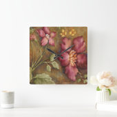 Antike Schönheiten II Quadratische Wanduhr (Zuhause)