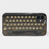 Antike Schreibmaschine Case-Mate iPhone Hülle (Rückseite (Horizontal))