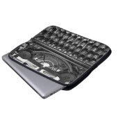 Antike Schreibmaschine, die im Korrespondenzverkeh Laptopschutzhülle (Vorne Knopf)