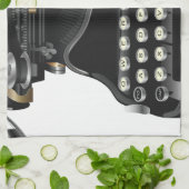 Antike Schreibmaschine Handtuch (Gefaltet)