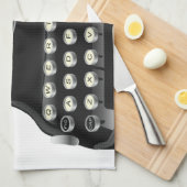 Antike Schreibmaschine Handtuch (Viertel Falte)