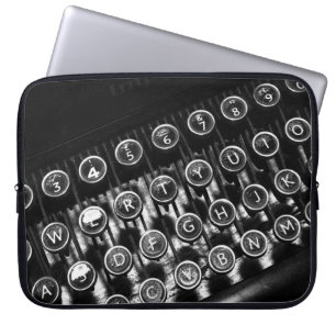 Antike Schreibmaschine Laptopschutzhülle