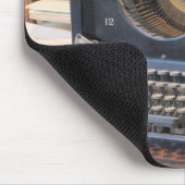 Antike Schreibmaschine Mousepad (Ecke)
