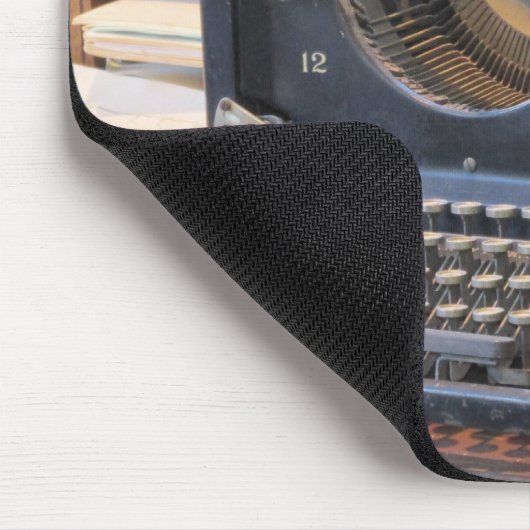 Antike Schreibmaschine Mousepad (Ecke)