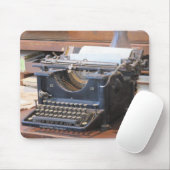 Antike Schreibmaschine Mousepad (Mit Mouse)
