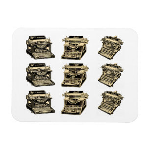 Antike Schreibmaschinen Magnet