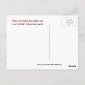 antike, schwefelhaltige Heukarte 2 - anpassen Postkarte (Rückseite)