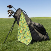 Antike Seerosen Golfhandtuch (Gras)