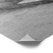 Antike, sichtbare Gaspumpen Poster (Ecke)