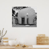 Antike, sichtbare Gaspumpen Poster (Küche)