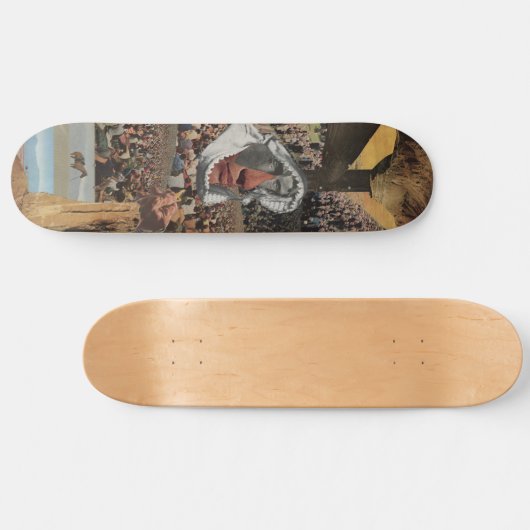 Antike Skateboard (Horizontal)