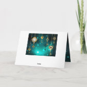 Antike Skeleton Keys on Green Background (Rückseite)