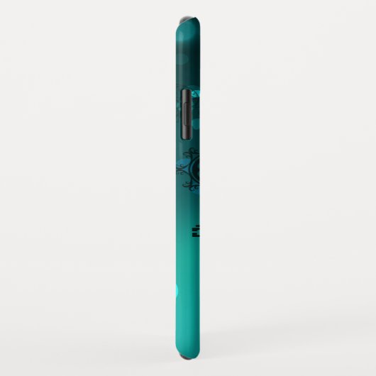 Antike Skeleton Keys on Green Background Case-Mate iPhone Hülle (Hinten/Rechts)