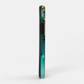 Antike Skeleton Keys on Green Background Case-Mate iPhone Hülle (Hinten/Rechts)