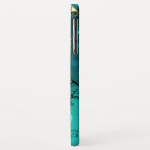 Antike Skeleton Keys on Green Background Case-Mate iPhone Hülle (Hinten/Links)