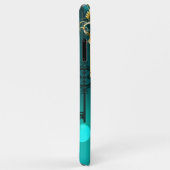 Antike Skeleton Keys on Green Background Case-Mate iPhone Hülle (Hinten/Rechts)