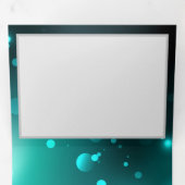 Antike Skeleton Keys on Green Background Dreifach Gefaltete Karte (Innen Erste Seite)