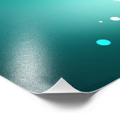 Antike Skeleton Keys on Green Background Fotodruck (Ecke)