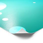 Antike Skeleton Keys on Green Background Fotodruck (Ecke)