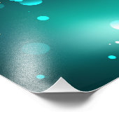 Antike Skeleton Keys on Green Background Fotodruck (Ecke)