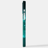 Antike Skeleton Keys on Green Background iPhone Hülle (Linke Seite)