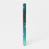 Antike Skeleton Keys on Green Background iPhone Hülle (Rechte Seite)