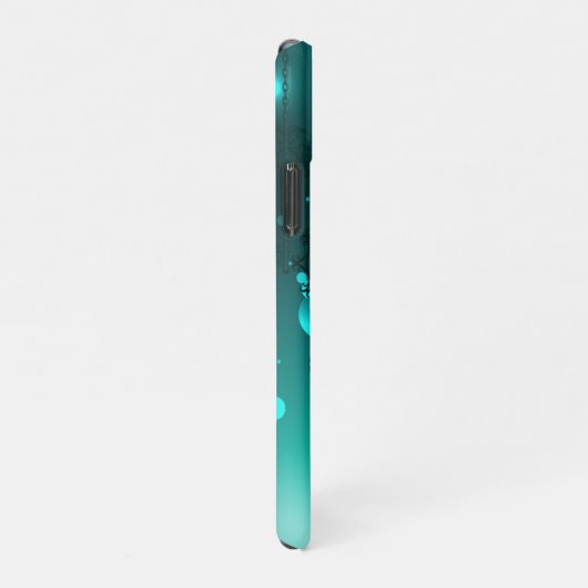 Antike Skeleton Keys on Green Background iPhone Hülle (Rechte Seite)