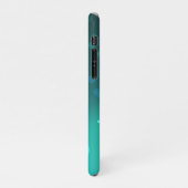 Antike Skeleton Keys on Green Background iPhone Hülle (Linke Seite)